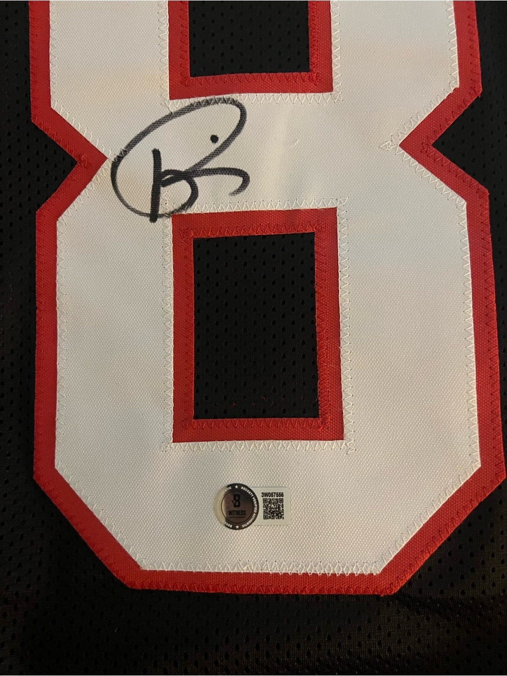 Signed Football Jersey Rison - Picture 2 of 3